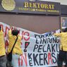 Demo Dugaan Kekerasan Seksual Guru Besar Unsoed, Mahasiswa Duduki Gedung Rektorat