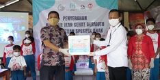 Peringati Hari Anak Nasional, Kementerian KP Bagikan 1,2 Ton Ikan di Kampung Pemulung dan Lapas Anak