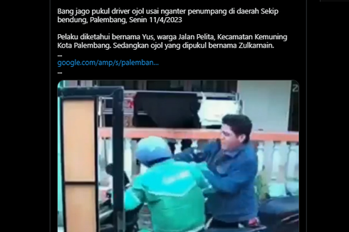 Viral, Video Driver Ojol Dipukuli Usai Turunkan Penumpang, Bagaimana Kejadiannya?