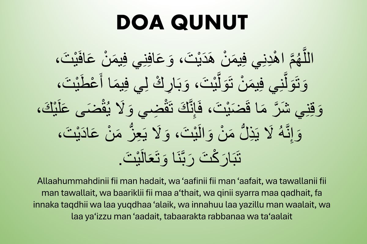 Doa Qunut