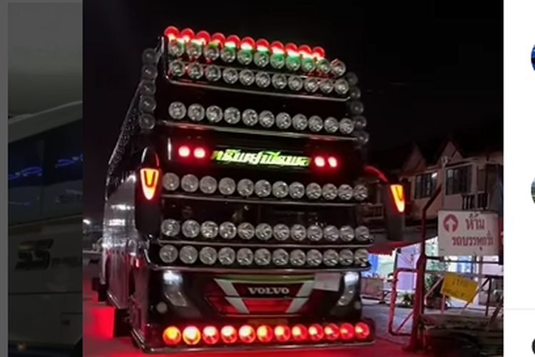 Cuplikan video truk modifikasi Thailook