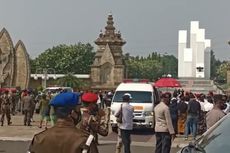 Jenazah Kabinda Papua Brigjen I Gusti Putu Danny Tiba di TMP Kalibata