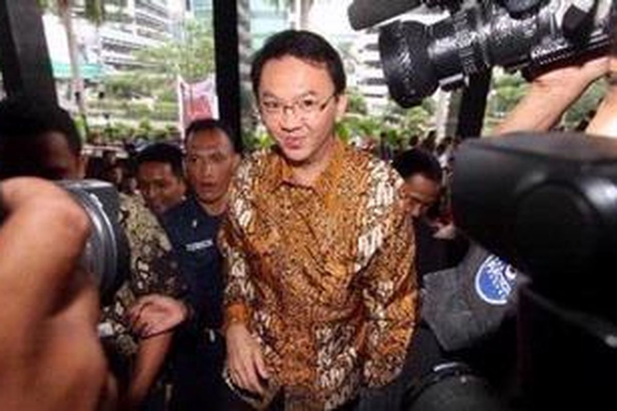 Wakil Gubernur DKI Jakarta Basuki T Purnama 