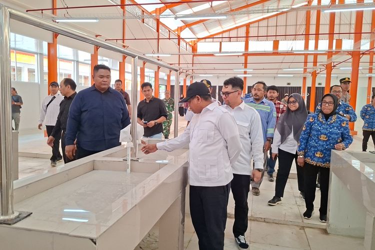KSP Cek Proyek Pasar Ngawen Blora yang Molor, Sepakat Pedagang Boleh Jualan 27 September