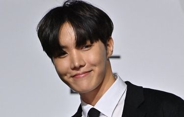 J-Hope BTS pada konferensi pers peluncuran album BE milik BTS di Seoul, Korea Selatan, pada 20 November 2020.
