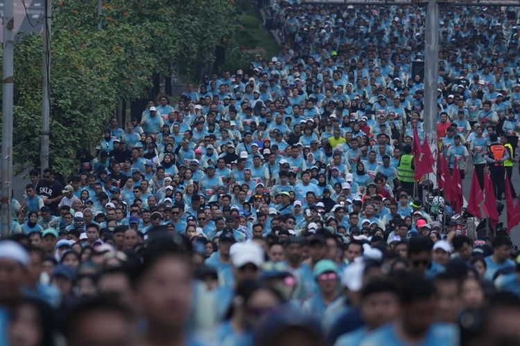 Digiland Run 2025 berhasil mendatangkan 12.500 pelari dari dalam dan luar negeri yang ikut dalam tiga kategori, yakni 5K, 10K, dan 21K (Half Marathon). 