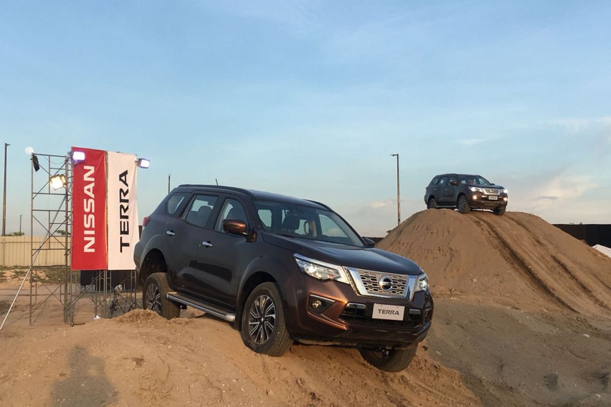 New Nissan Terra meluncur pertama di pasar ASEAN di Filipina, Senin (28/5/2018).