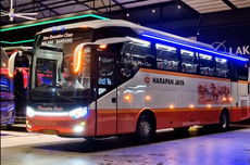 Bus Baru PO Harapan Jaya, Ada Bangku First Class di Depan