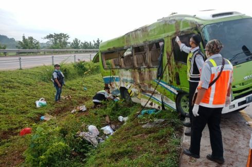 Elf Terguling di Tol Cipali, Ingat Bahaya Berkendara saat Mengantuk