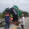 Detik-detik Kecelakaan di Tol Pemalang, Sopir Berteriak “Rem Los” Sebelum Bus Terguling