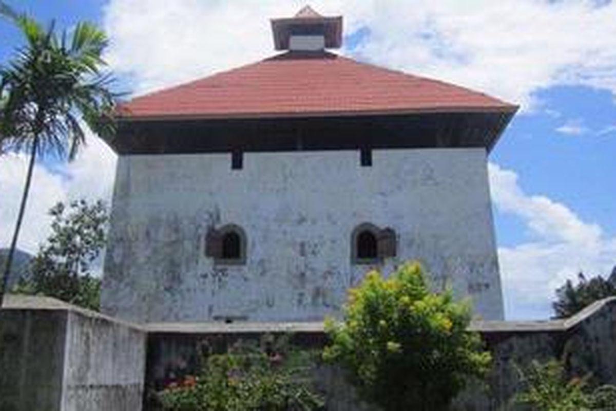 Benteng Amsterdam, salah satu objek wisata sejarah di Ambon, Maluku. 
