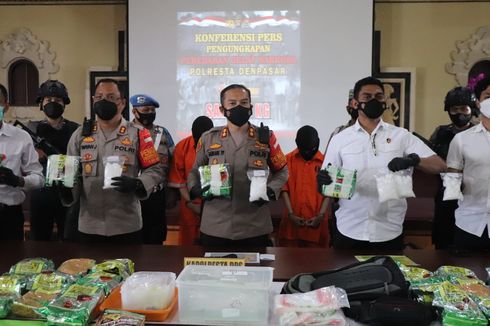 Selundupkan 25 Kg Sabu ke Bali, 2 Pengedar Ditangkap Polisi