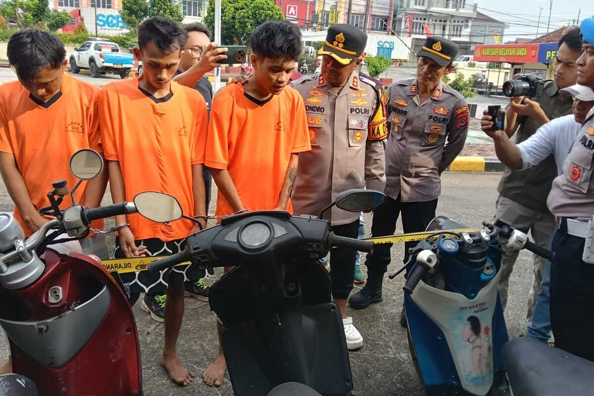 Dendam Rekannya Ditangkap, 2 Sekawan di Serang Banten Nekat Curi Motor Dinas Polisi saat Lebaran
