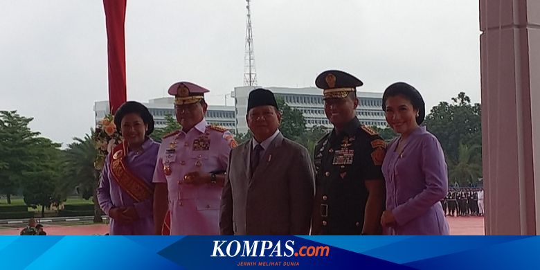 Hadiri Sertijab Panglima, Mahfud MD, Prabowo hingga Listyo Sigit Ucapkan Selamat ke Andika dan Yudo