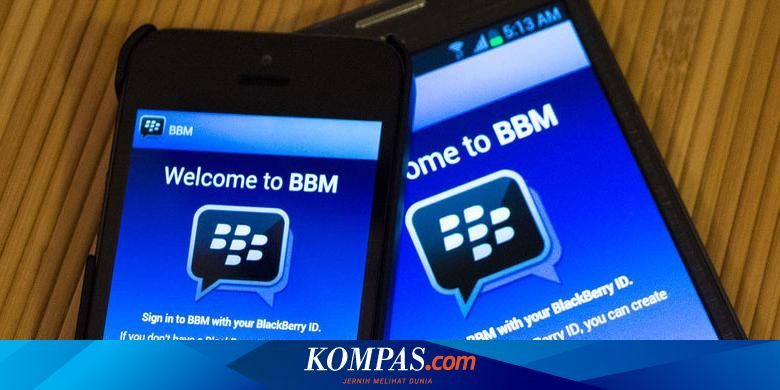 Tekno kompas com aplikasi bbm