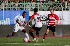 Hasil Madura United Vs Malut United, 10 Pemain Laskar Kie Raha Tahan Imbang Sape Kerrab