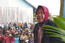Risma Datangi Erosaman Papua, Warga Tagih Janjinya: Ibu Janji Kasih 3 Fiber, Baru Dapat 1...