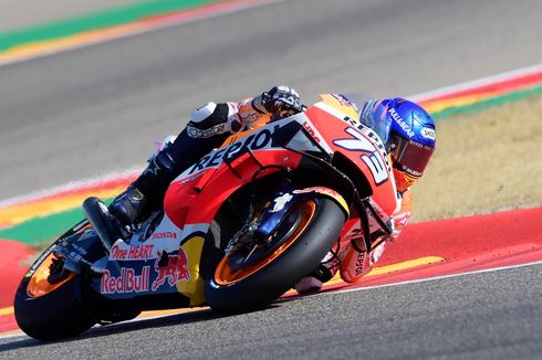Hasil FP1 MotoGP Teruel, Alex Marquez Tercepat, Quartararo Tercecer