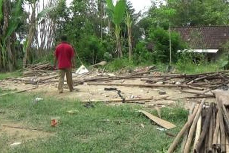 Lokasi rumah milik Abdur Rahman, diduga perekrut gafatar di Boyolali