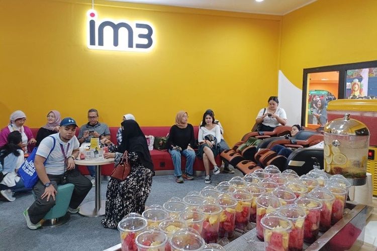 IM3 Postpaid Executive Lounge di Pestapora 2024. 