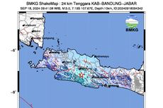 Gempa Kabupaten Bandung Rabu Pagi akibat Aktivitas Sesar Garsela