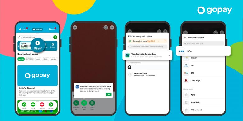 Cara transfer GoPay ke rekening bank dengan mudah dan praktis