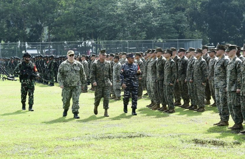 Latihan TNI AL dengan Marinir AS Dibuka, Pangkoarmada I: Untuk Tingkatkan Perdamaian