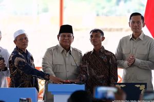 Prabowo Resmikan 5 Bendungan yang Mulai Dibangun di Era Jokowi: Saya Bersyukur Bisa Meresmikannya