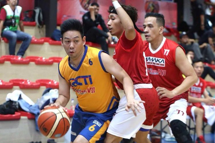 Tim Mahaka Grup lolos ke semifinal usai mengalahkan RCTI dengan angka 39-22.