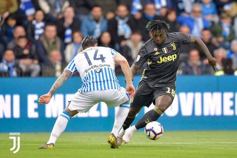 Moise Kean Pecahkan Rekor Balotelli di Laga SPAL Vs Juventus