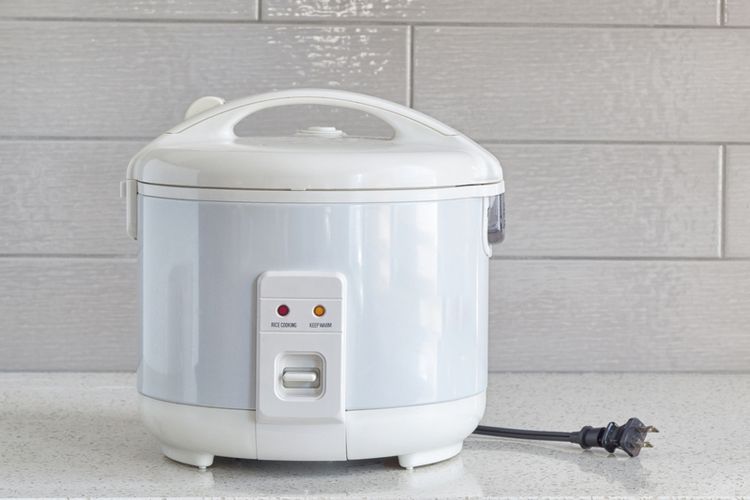 Ilustrasi rice cooker. 