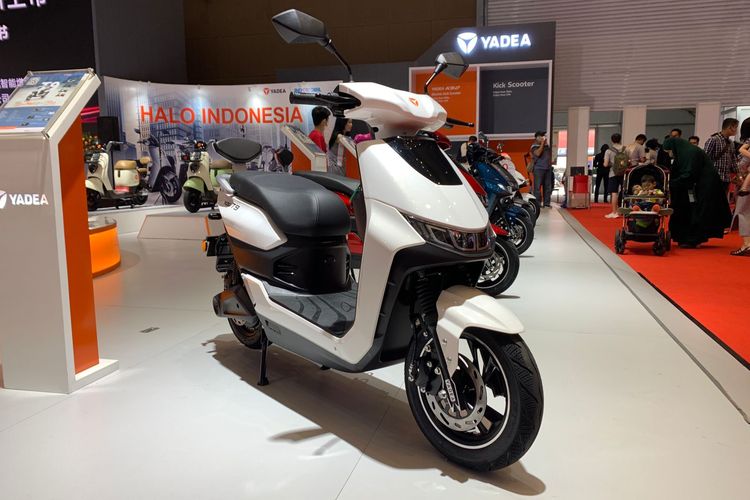 Ilustrasi motor listrik Yadea T9