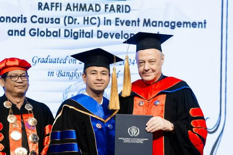 Respons UIPM Soal Gelar Honoris Causa Untuk Raffi Ahmad Disebut Tidak Sah