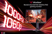 LG Bikin Monitor 1.000 Hz Pertama yang Tak Turunkan Resolusi