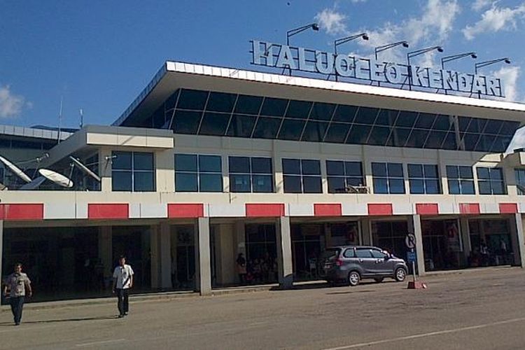 Bandara Haluoleo, Kendari, Sulawesi Tenggara.