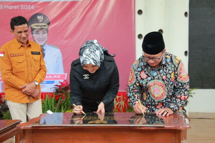 Pembangunan Puskesmas Warungkondang dan Cugenang merupakan hasil dari sumbangan aparatur sipil negara (ASN) Pemkab dan masyarakat Klaten.
