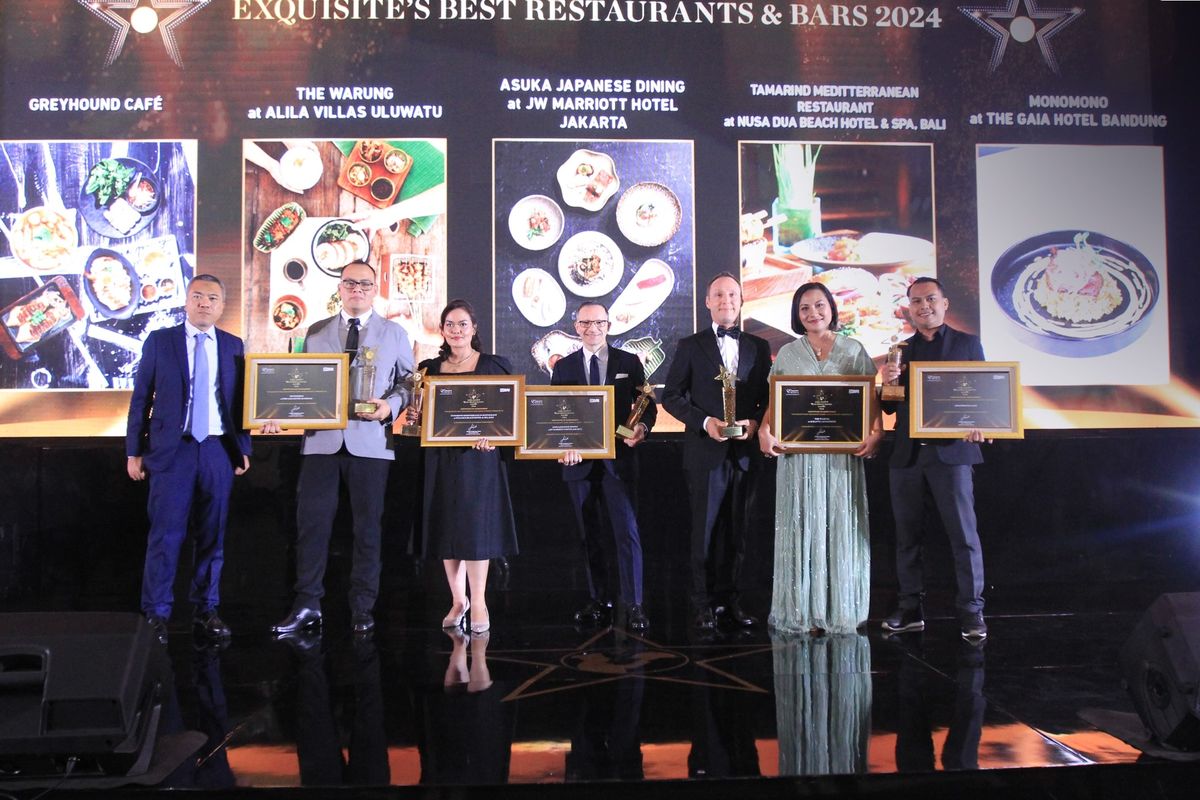 BRI berpartisipasi dalam Exquisite?s Best Restaurants & Bars 2024.
