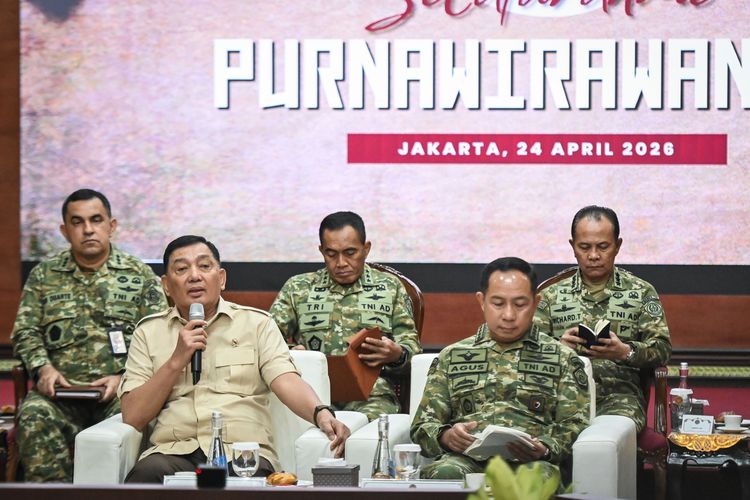 Menhan Bahas Pertemuan dengan AS hingga Pasukan Perdamaian Saat Kumpulkan Purnawirawan