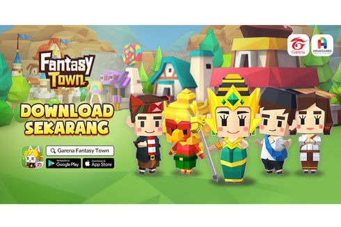 Garena Indonesia Rilis Gim Fantasy Town dengan Karakter Khas Indonesia