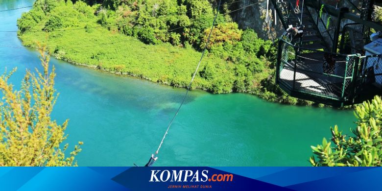 Pertama Kali Bungy Jumping Ini Tipsnya Halaman All Kompas Com