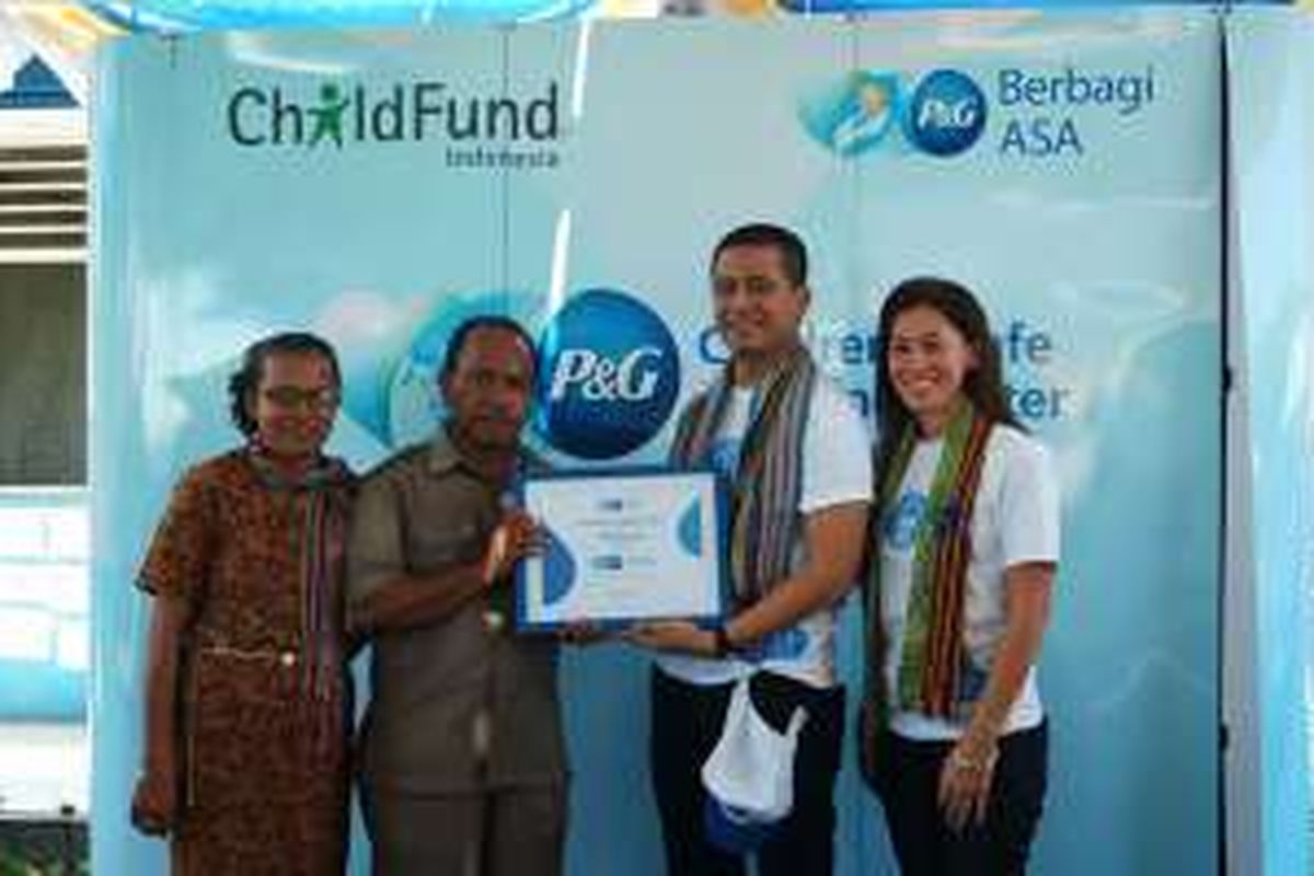 Program Children's Safe Drinking Water di Silawan, Belu, NTT.