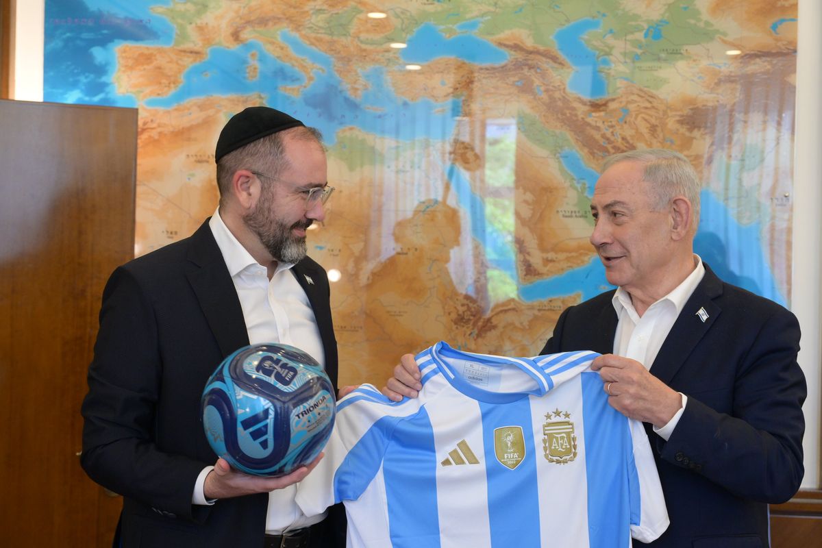 Netanyahu Dukung Argentina, Doakan Juara Piala Dunia Lagi