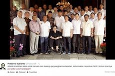Jelang Paripurna DPR Sahkan RUU Pilkada, Prabowo Kumpulkan Petinggi Koalisi di Rumahnya