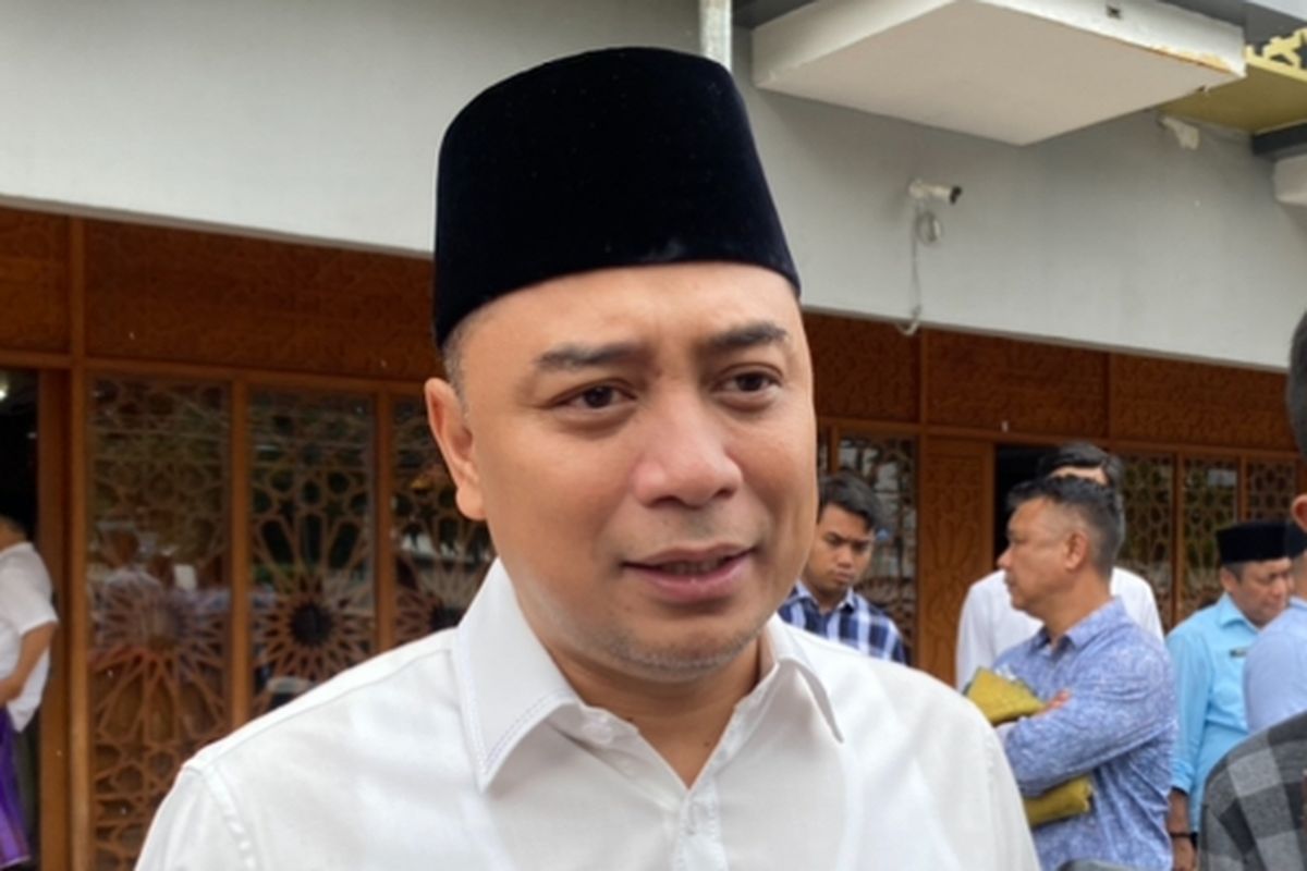 Wali Kota Surabaya, Eri Cahyadi, Jumat (14/2/2025).