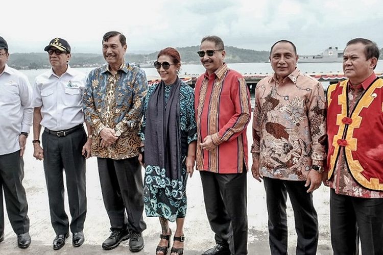 Sejumlah menteri Kabinet Kerja hadiri puncak kegiatan Sail Nias 2019