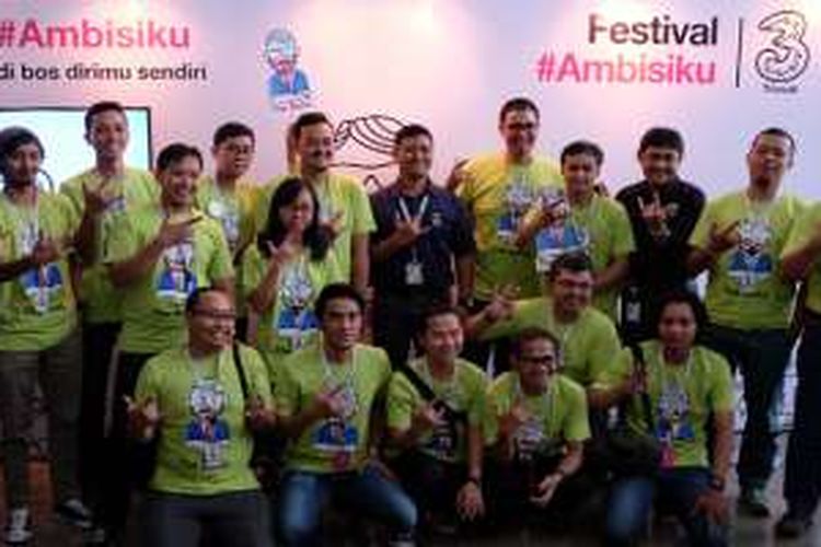Hutshison Tri Indonesia mengumumkan mengundang.co,  SellBuyTime, WI4GO, serta Soku.id sebagai pemenang ide bisnis dalam Festival Ambisiku.
