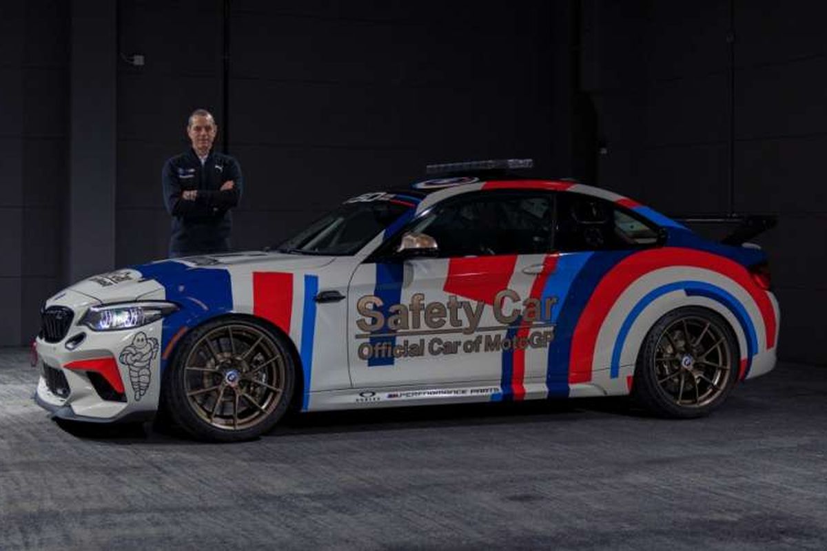 BMW M2 CS Racing MotoGP Safety Car