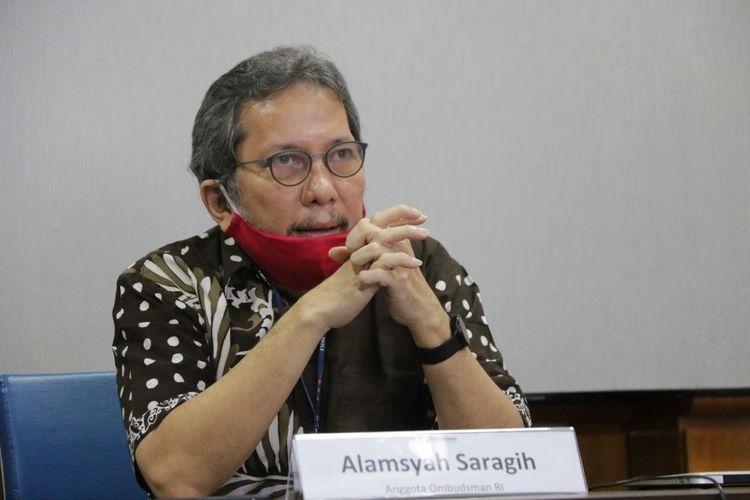 Anggota Ombudsman RI Alamsyah Saragih