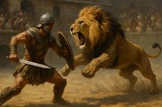 Bukti Gladiator Romawi Tewas Diterkam Singa Ditemukan di Inggris