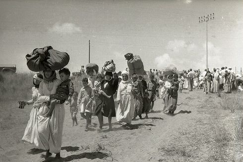 Peristiwa Nakba 1948, Pengusiran Warga Palestina oleh Israel